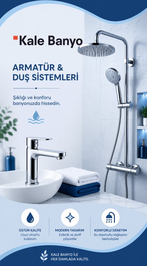 ARMATÜR VE DUŞ SİSTEMLERİ