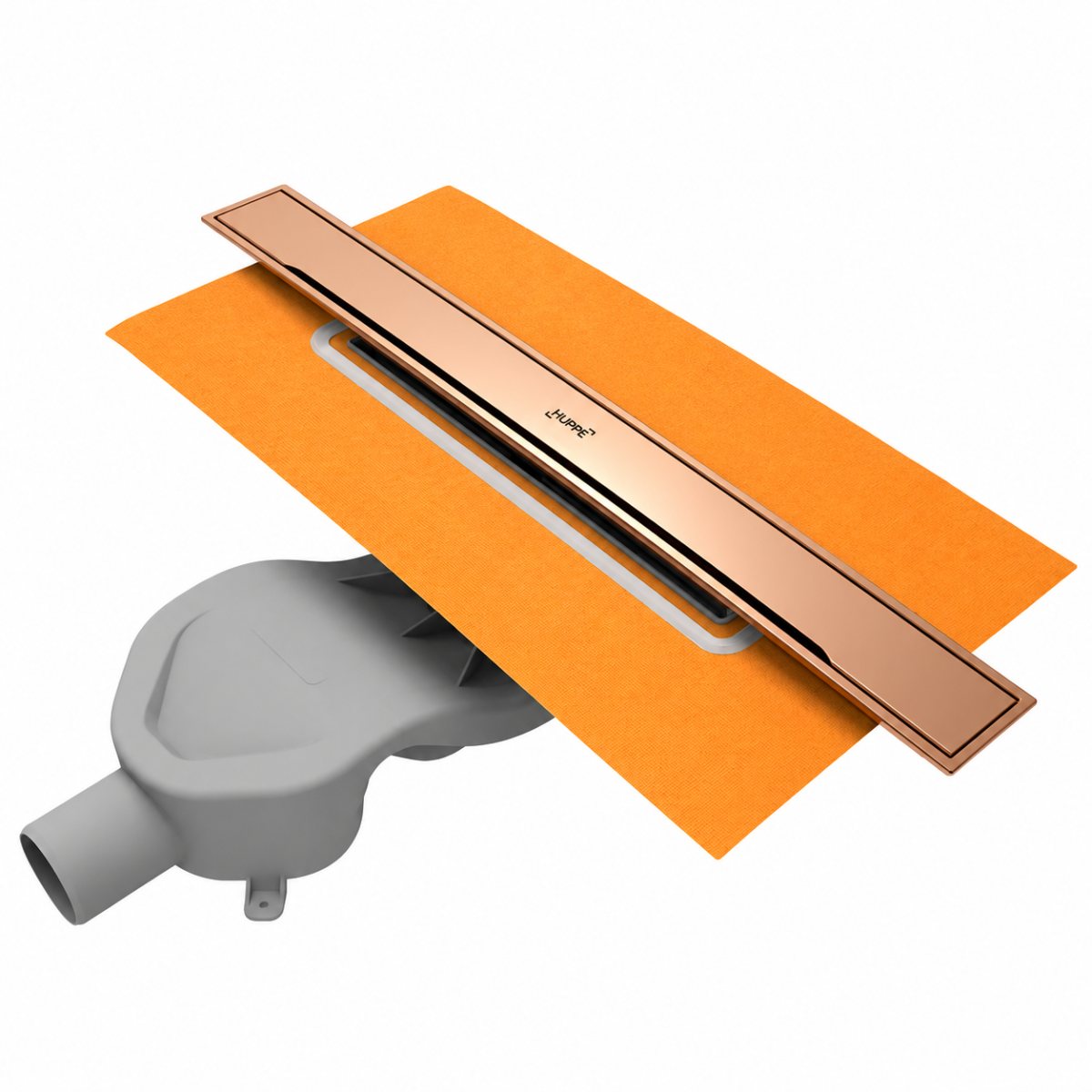 HÜPPE GALATA A DUŞ KANALI YANDAN ÇIKIŞLI ROSE GOLD 60 CM