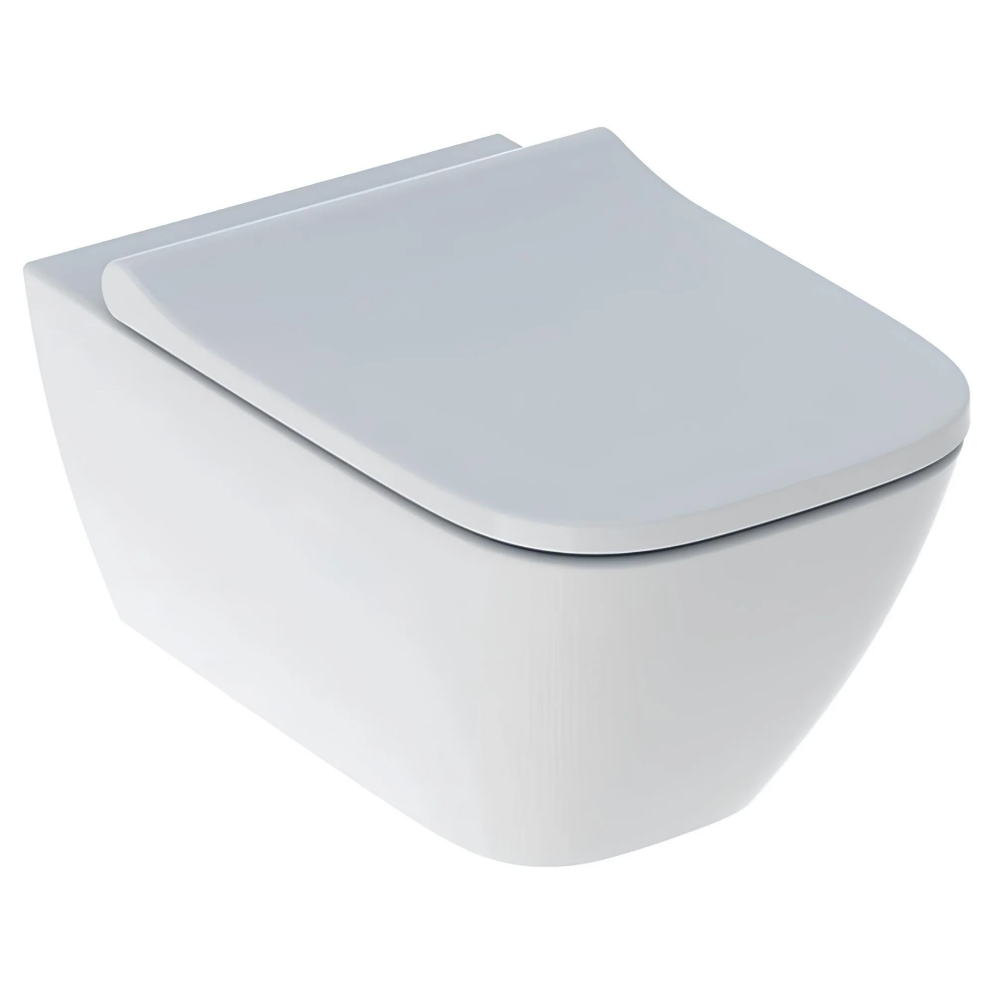 GEBERİT SMYLE SQUARE RİMFREE ASMA KLOZET + KAPAK 501.668.00.1