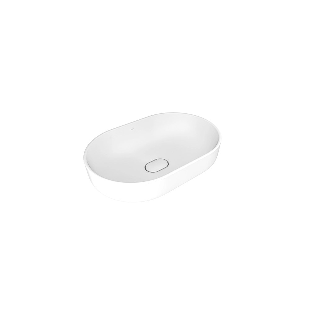 ZERO 2.0 60X40 OVAL ÇANAK LAVABO MAT BEYAZ