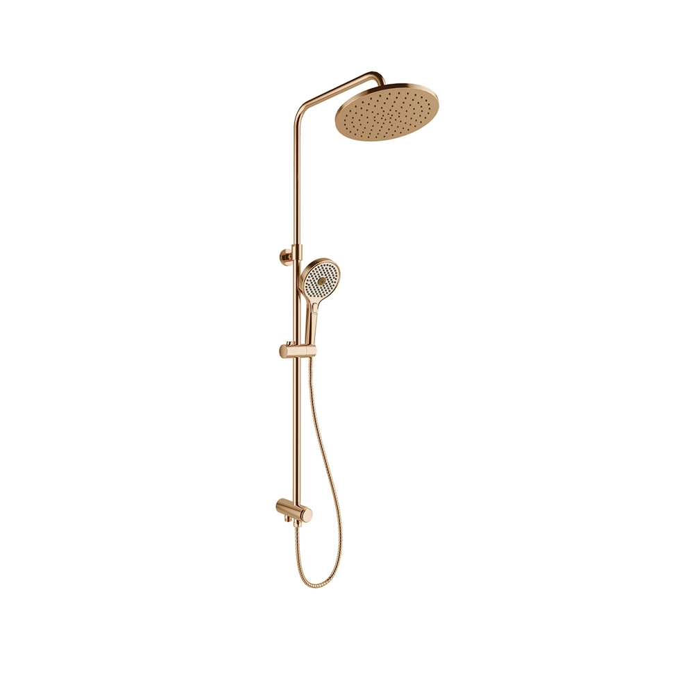 RAIN ROUND PUSH BUTTON DUŞ BARI ROSE GOLD