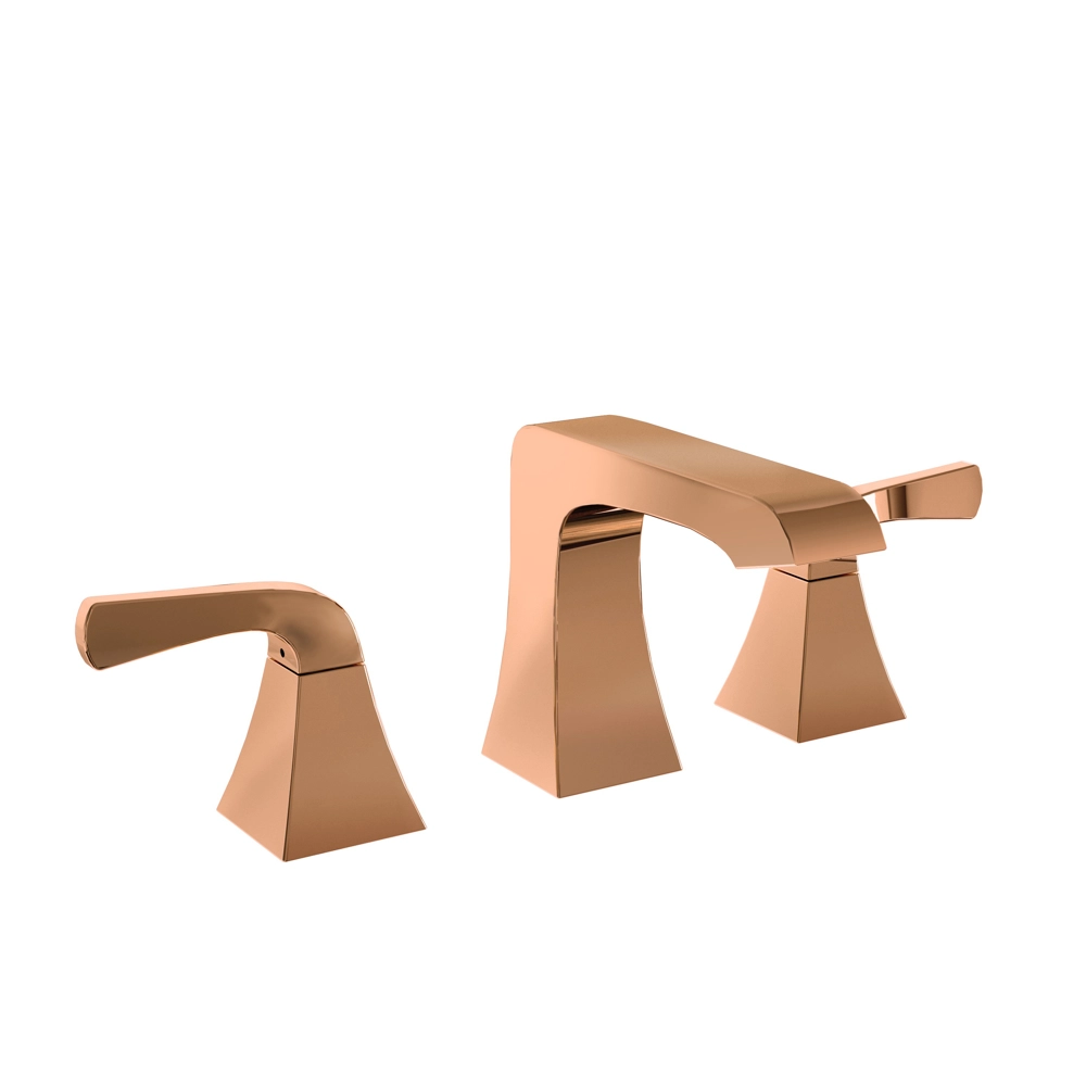 KARİNA 3 DELİKLİ LAVABO BATARYASI ROSE GOLD