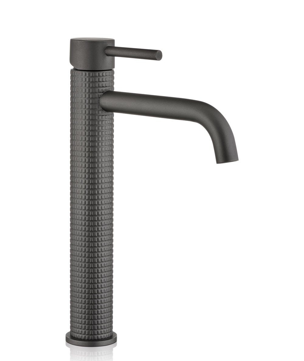 ORKA GRID YÜKSEK LAVABO BATARYASI MAT GRİ E2407GR