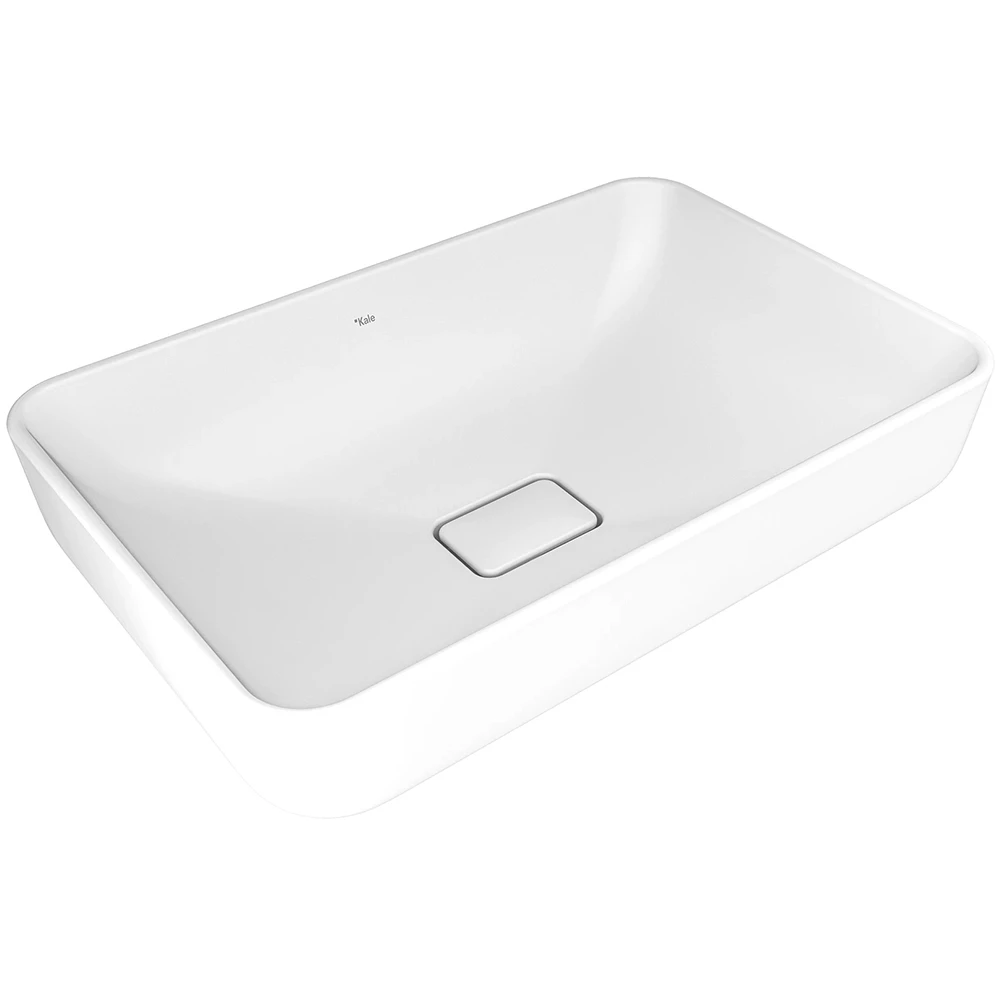 ZERO 2.0 60X40 DİKDÖRTGEN ÇANAK LAVABO MAT BEYAZ