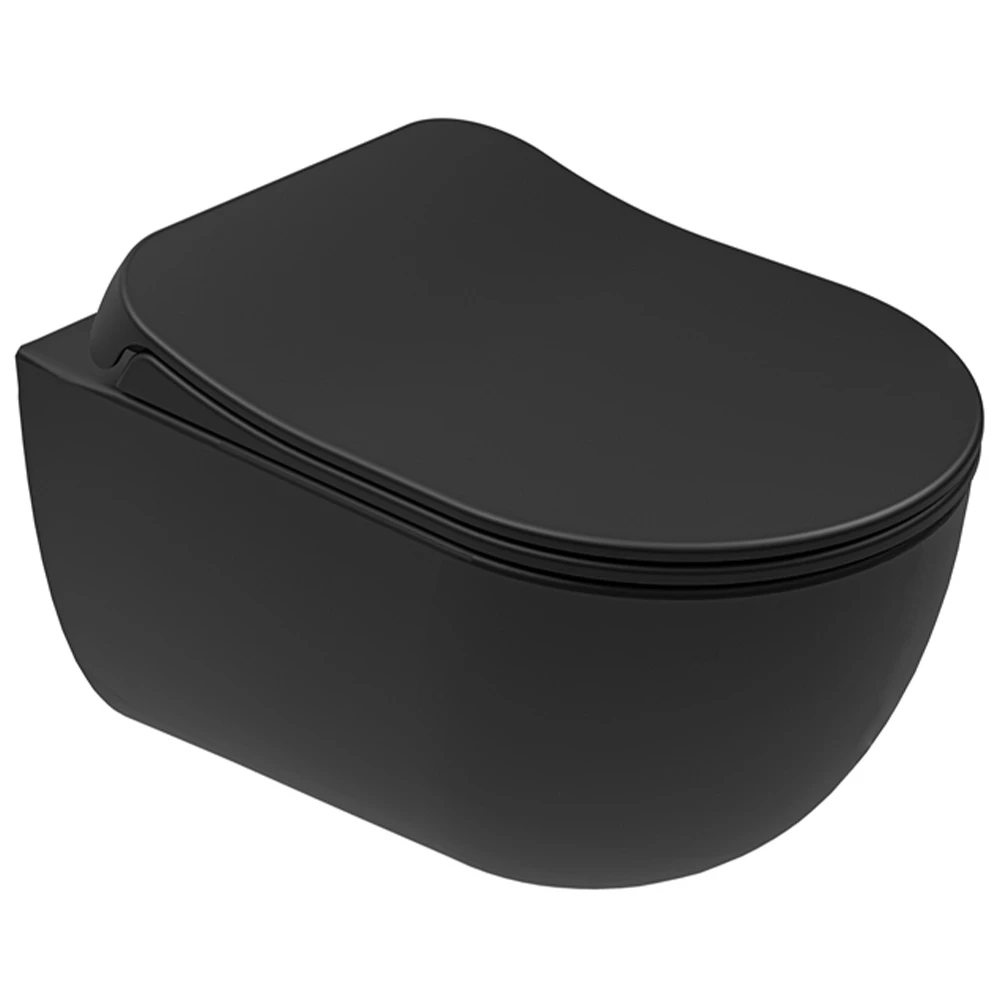ZERO 2.0 SMART ASMA KLOZET TH_DLİ + SMART KAPAK MAT SİYAH