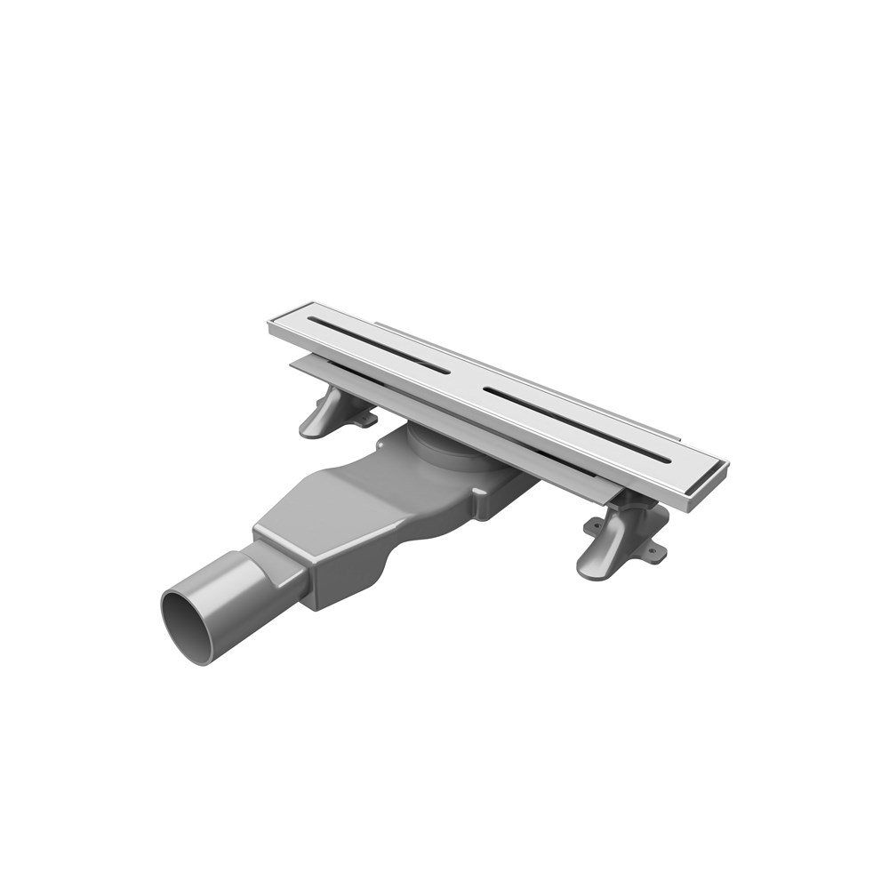KALE SMARTLINE QDRAİN 40 CM SATİNE INOX DUŞ KANALI YANDAN ÇIKIŞLI