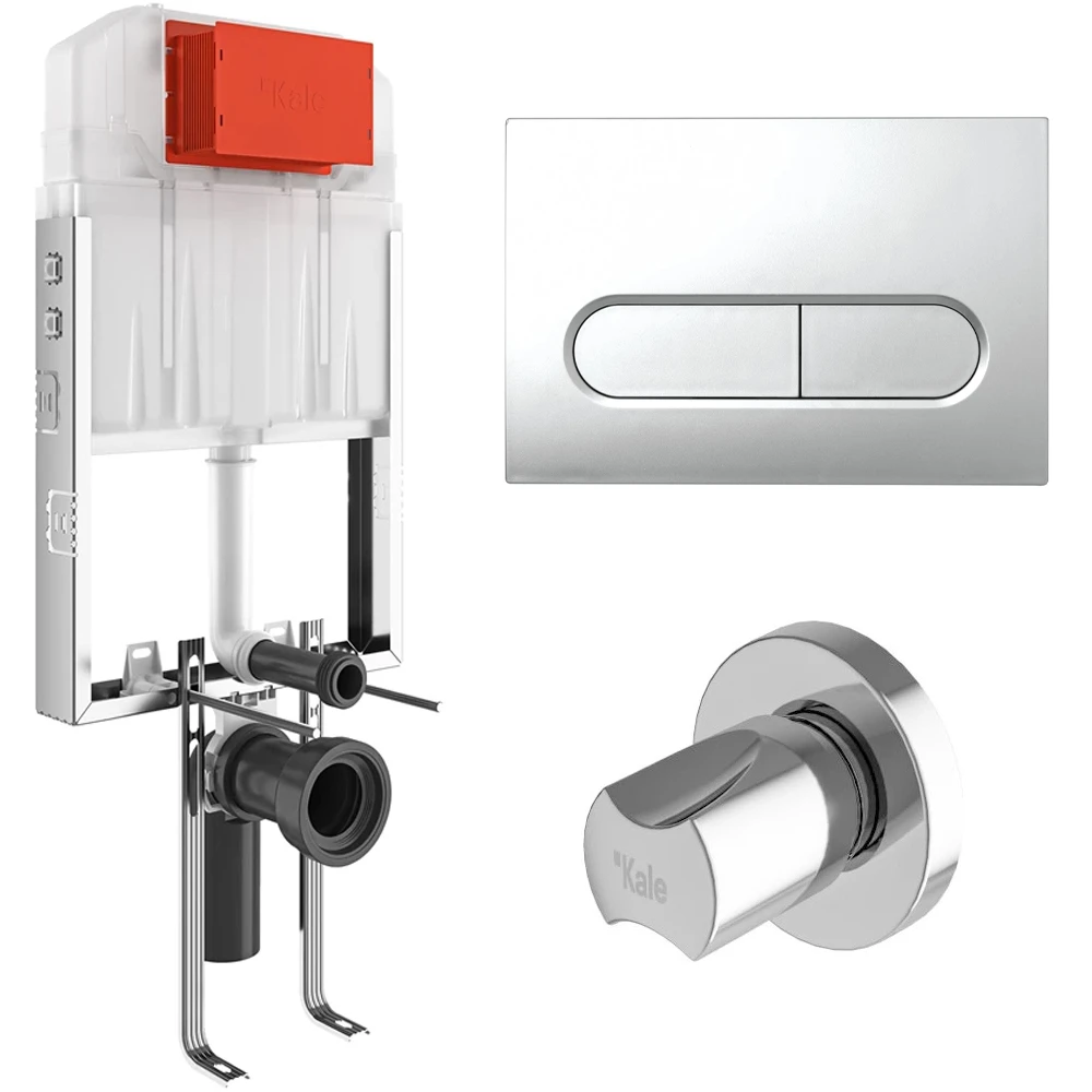 TRITON GÖMME REZERVUAR SET PARLAK KROM CAPSULE + V100 S.V