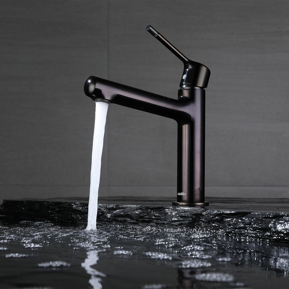 Romeo Lavabo Bataryası Polished Gun Black
