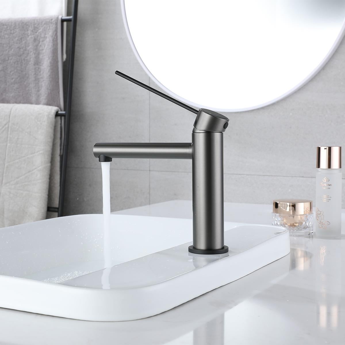 Harper Lavabo Bataryası Gun Black