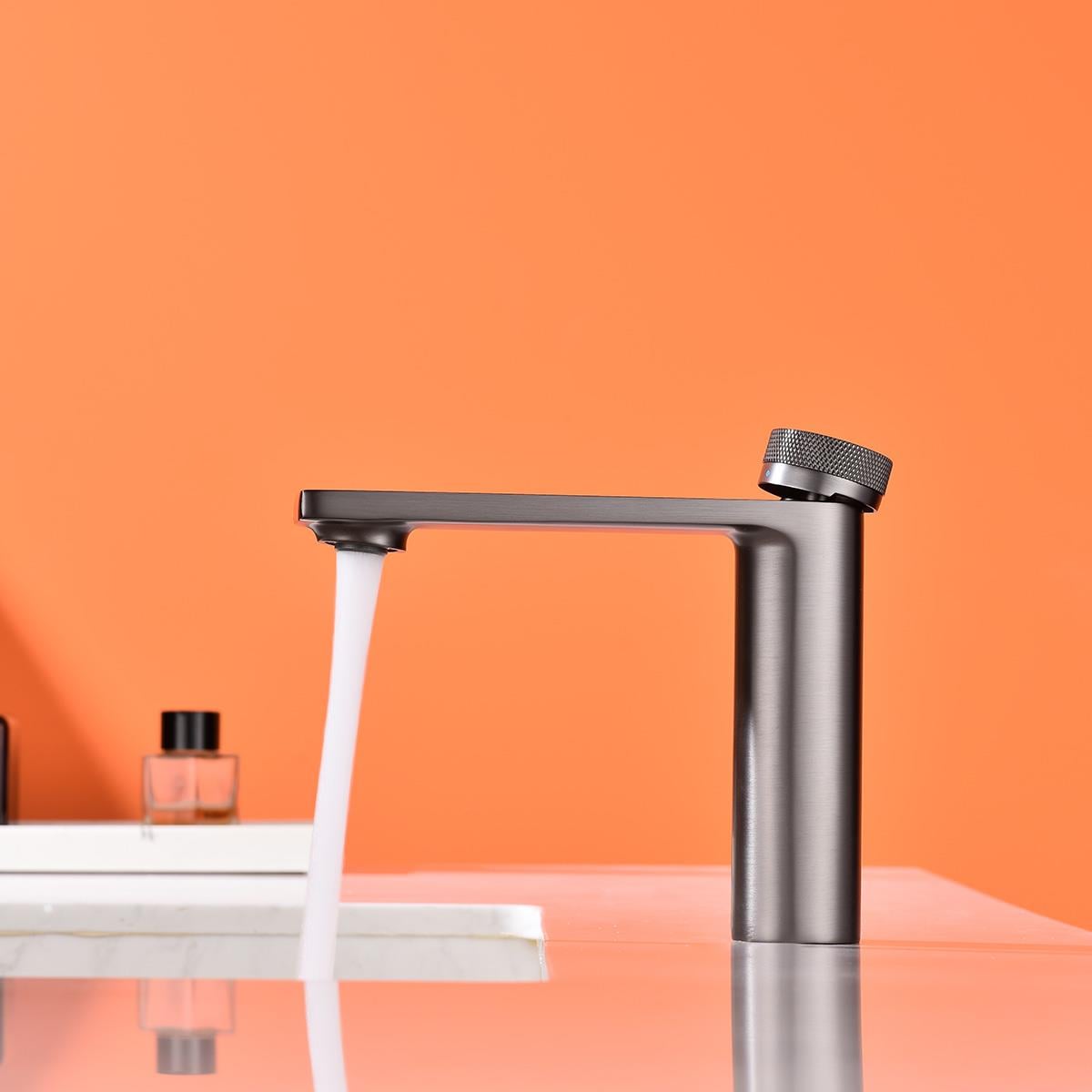 Mondrian Lavabo Bataryası Gun Metal
