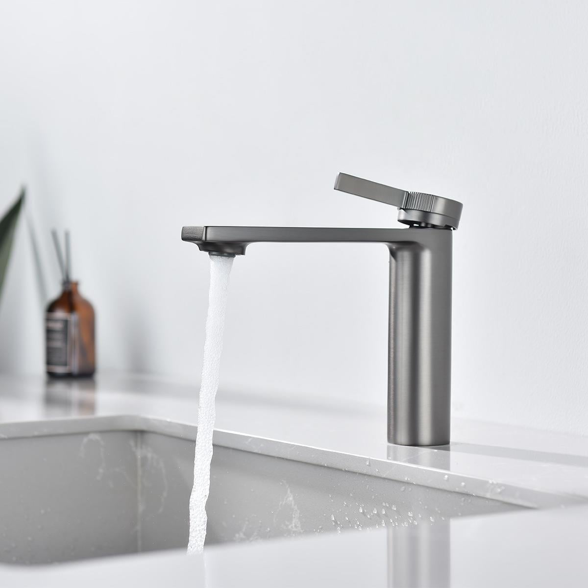 Giano Lavabo Bataryası Gun Metal