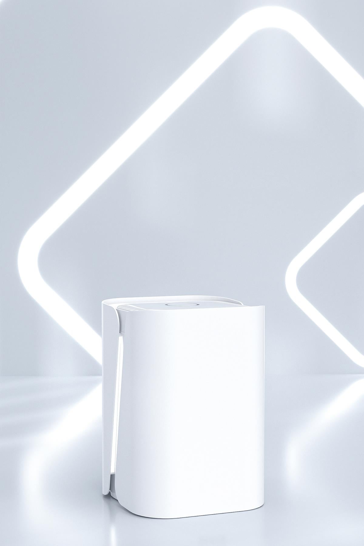 MAS888W-15L Işıklı Sensörlü Akıllı Çöp Kutusu 15 Litre