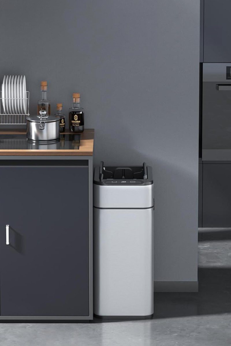 MASE SENSÖRLÜ OZON ÇÖP KOVASI 50 LİTRE CHROME