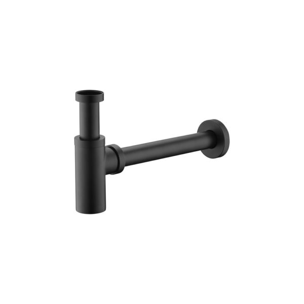 Kale Minimalist Lavabo Sifonu Mat Siyah
